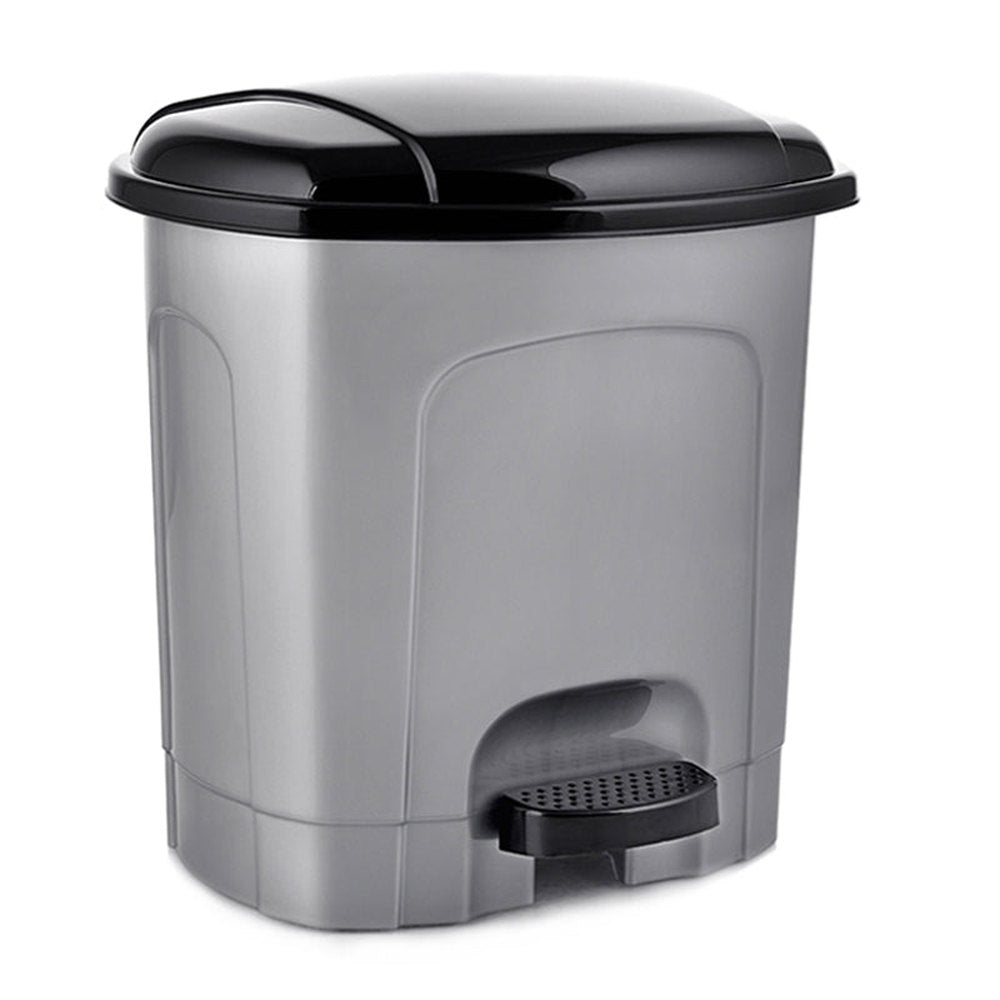 Lotus Pedal Dustbin In Grey