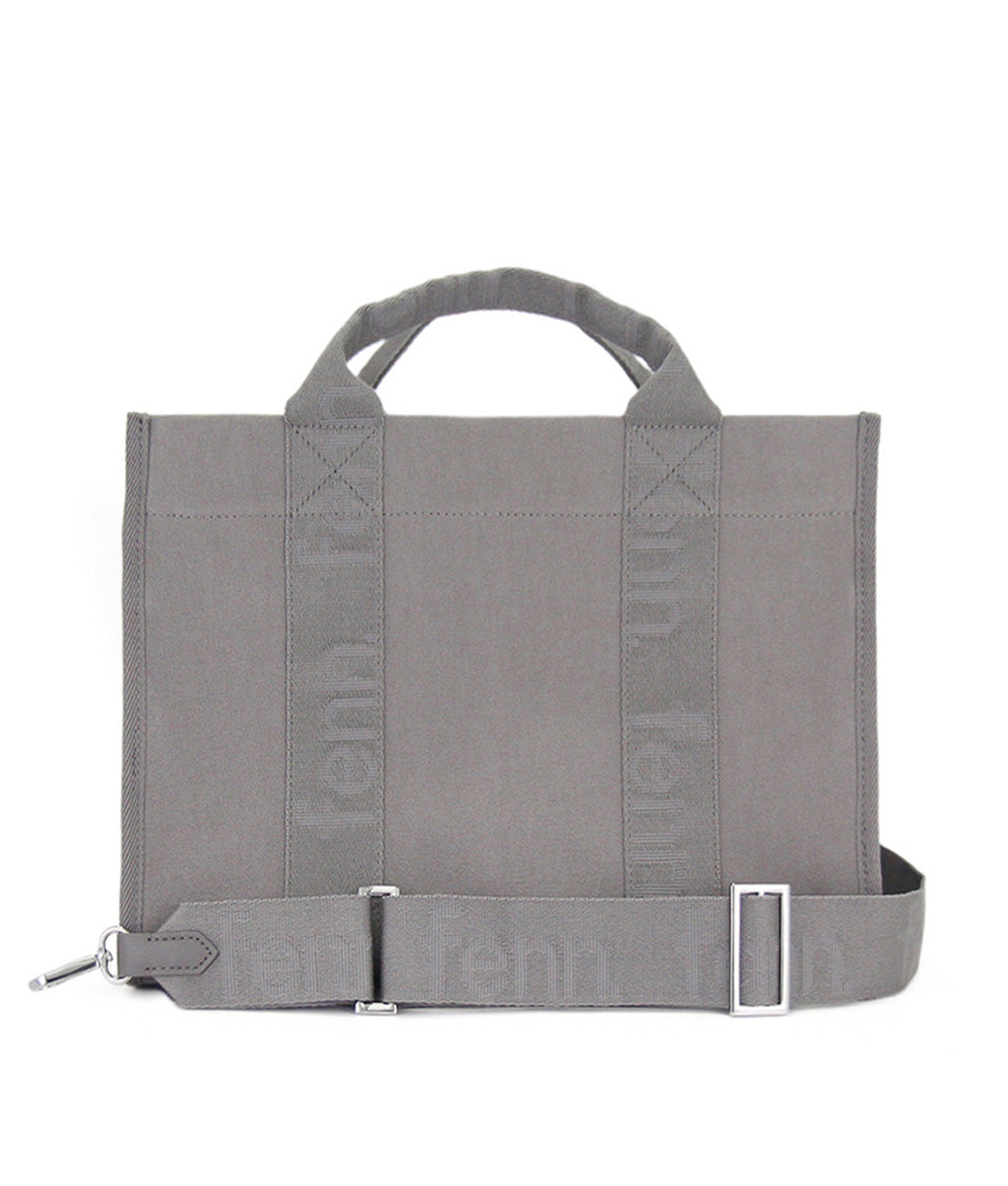 Fenn 012-004 Grey  Strap Handle Grey Inner Silver (Petite)