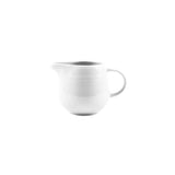 Jenna Clifford Embossed Lines Creamer In  White