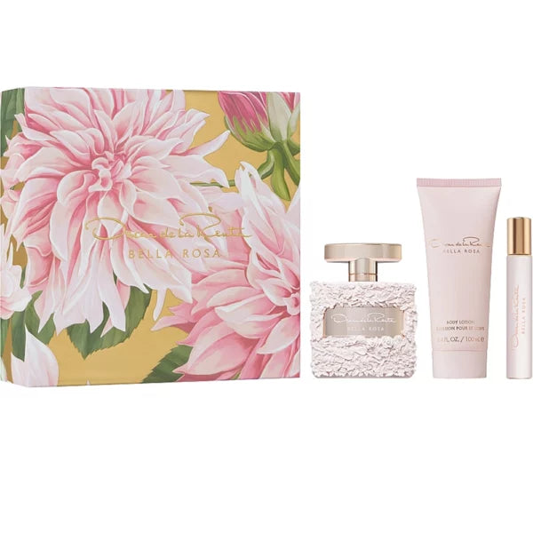 Oscar De La Renta Bella Rosa Gift Set For Women