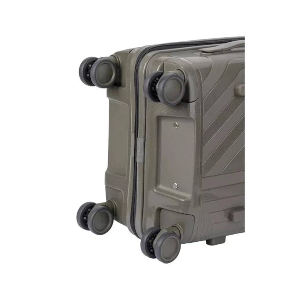 Voyager Trunk Trolley Luggage Case In Green