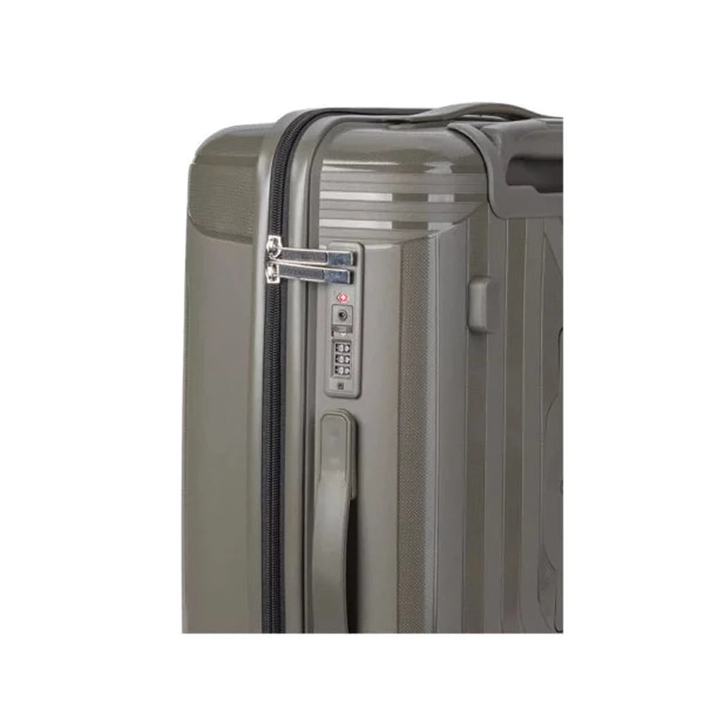 Voyager Trunk Trolley Luggage Case In Green
