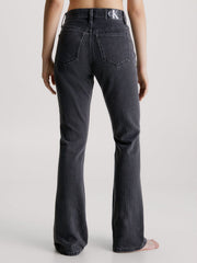 Calvin Klein Authentic Bootcut Jeans In Black