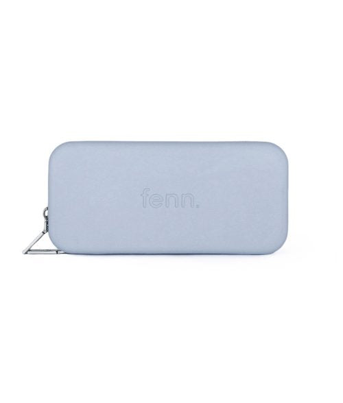 Fenn 014-016 Power Blue Silver Zip Wallet