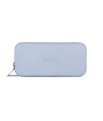 Fenn 014-016 Power Blue Silver Zip Wallet