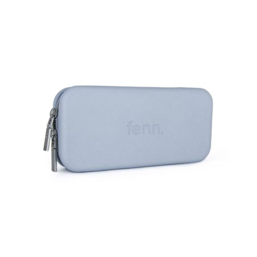 Fenn 014-016 Power Blue Silver Zip Wallet