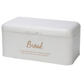 Regent Kitchen Bread Tin White & Gold