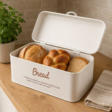 Regent Kitchen Bread Tin White & Gold