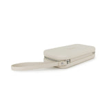 Fenn Womens Wrist Strap Wallet In Champagne/Gold