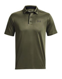 Under Armour Mens Tech Golfer In Olive