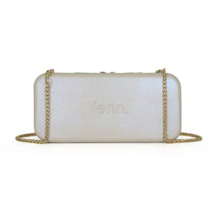 Fenn 014-015G Champange Shimmer Wallet Zipper Gold