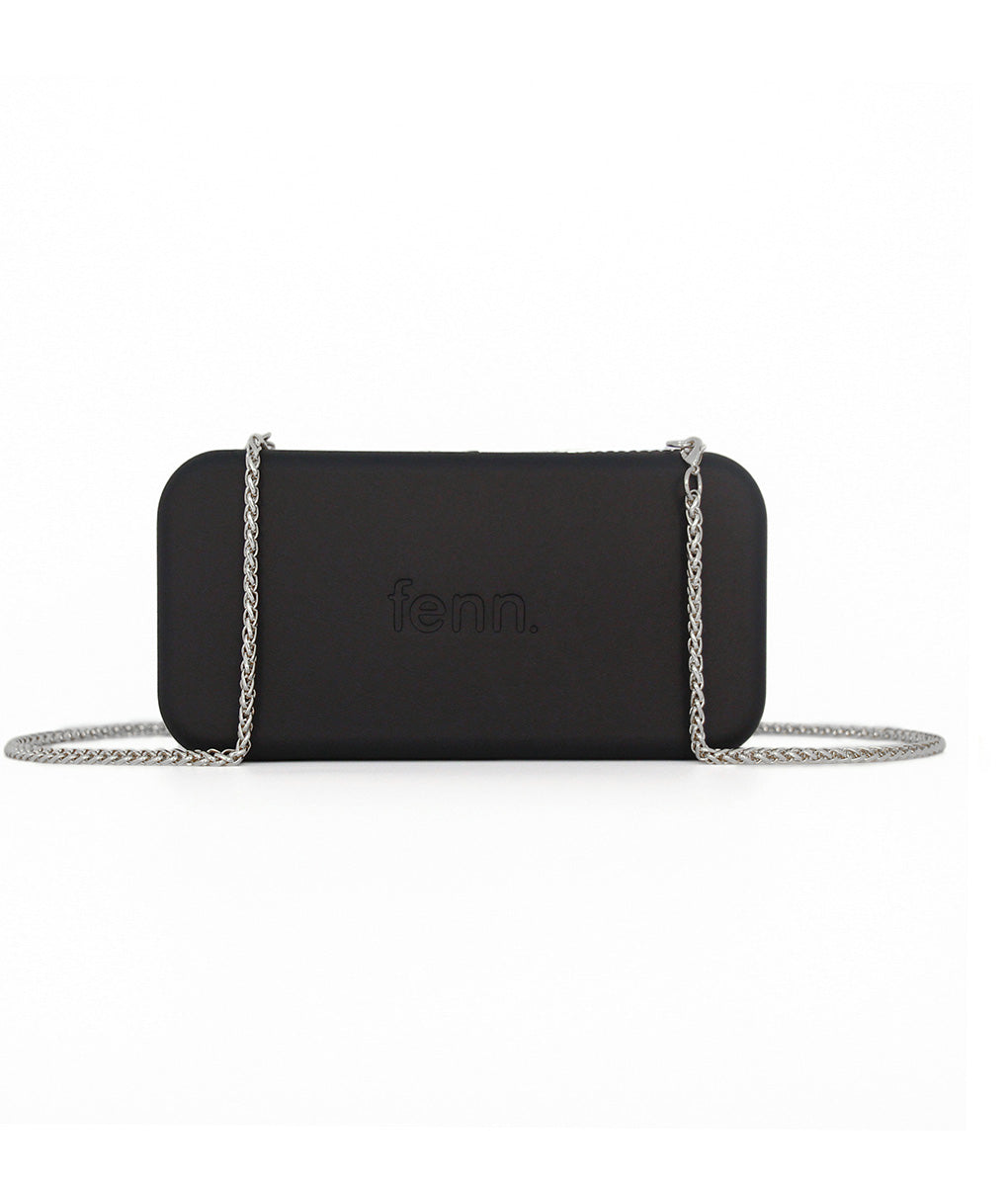 Fenn Black/Silver Chain Wallet