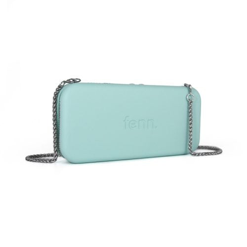 Fenn 016-018 Aqua /Wallet-Chain Navy Silver