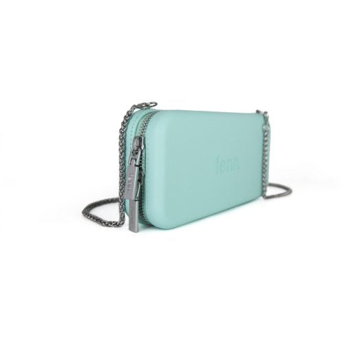 Fenn 016-018 Aqua /Wallet-Chain Navy Silver