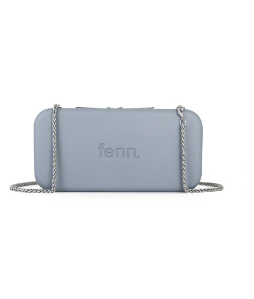 Fenn016-023 Blue Haze Wallet Chain /Haze/ Silver