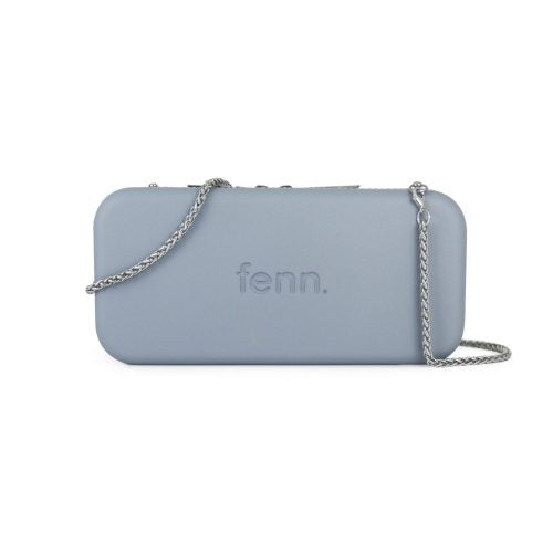 Fenn016-023 Blue Haze Wallet Chain /Haze/ Silver