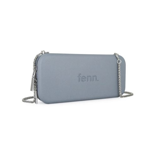 Fenn016-023 Blue Haze Wallet Chain /Haze/ Silver