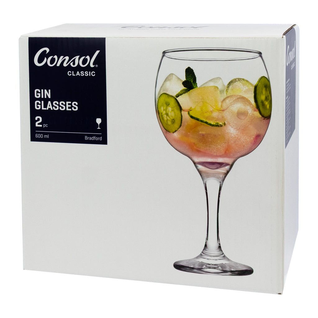 Consol Bradford 2 Pack Gin Glasses