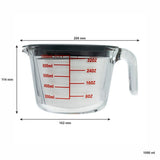 Consol Palma Borosilicate Measuring Jug