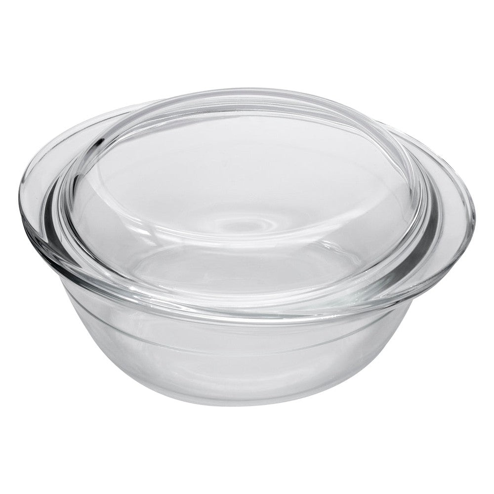 Consol Cordoba Mid Roubd Glass Casserole with Lid