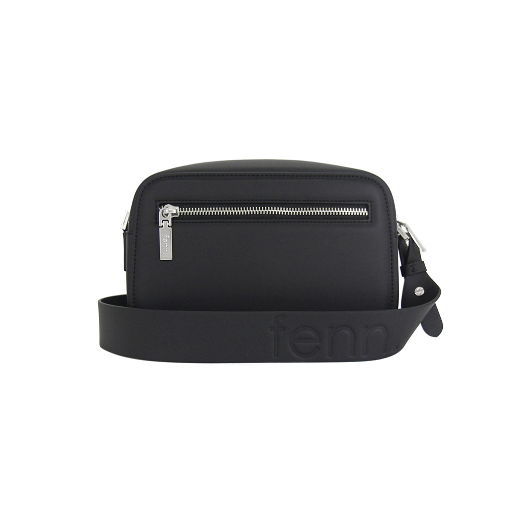 Fenn Womens Crossbody Bag In Black