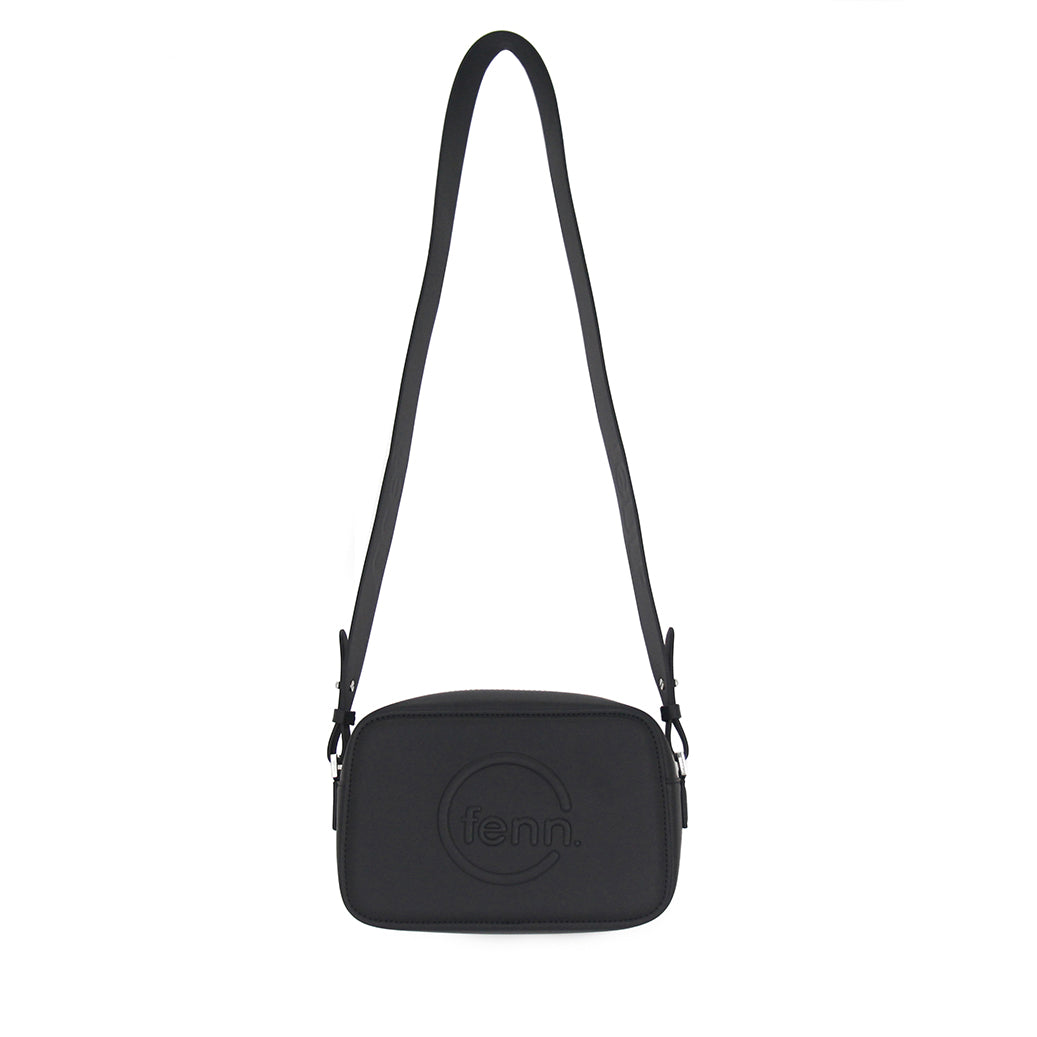 Fenn Womens Crossbody Bag In Black