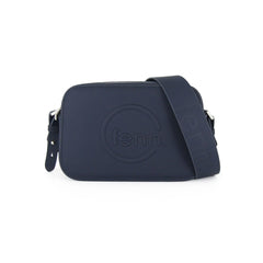 Fenn018-007 Navy Inner Silver Zipper Crossbody