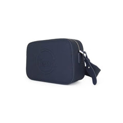 Fenn018-007 Navy Inner Silver Zipper Crossbody