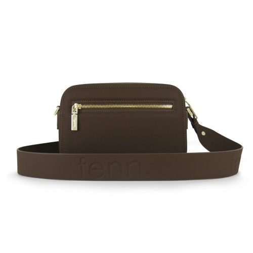 Fenn018-024 Crossbody Choclate Gold