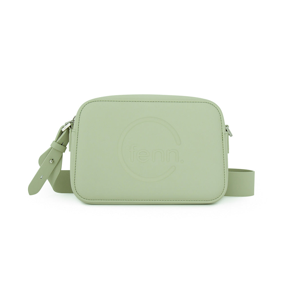 Fenn Womens Cross Body Bag In Pastel Green