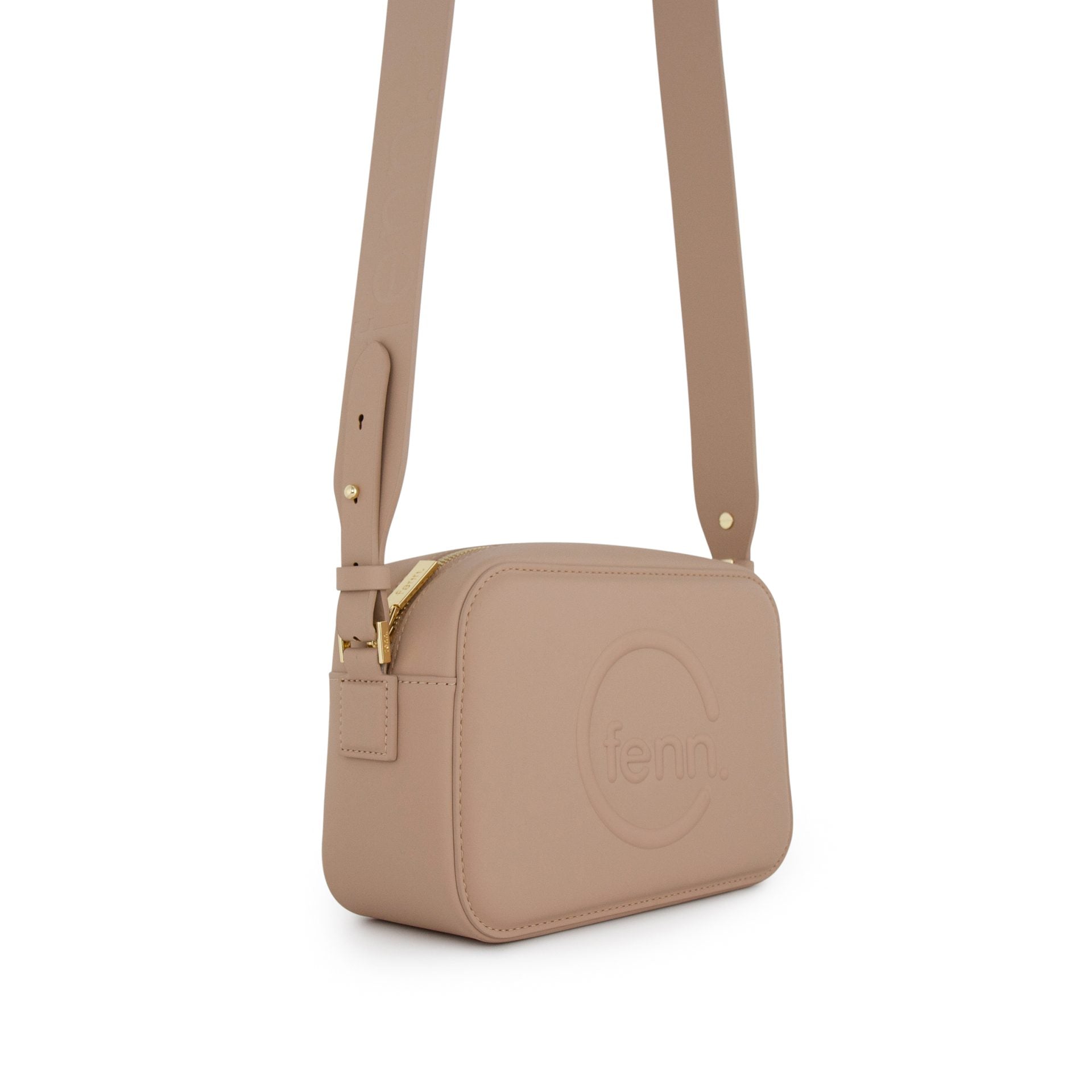 Fenn Crossbody Bag In Mocha Gold