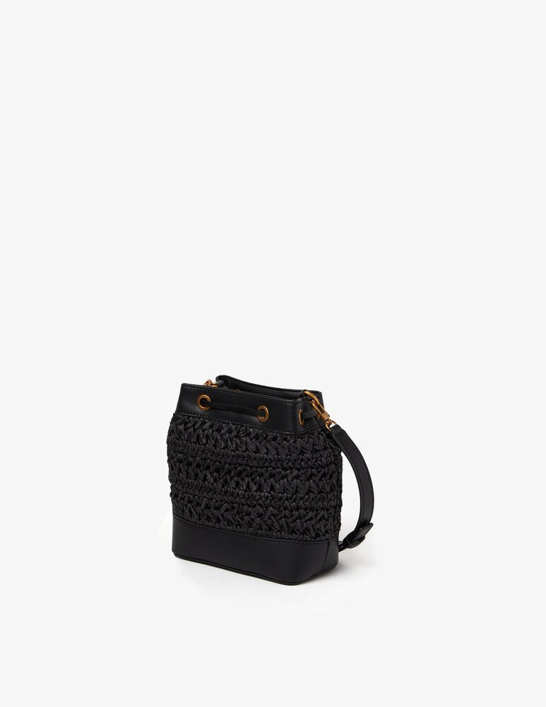 Guess Ahb Liguri Drawstring Bucket  Black