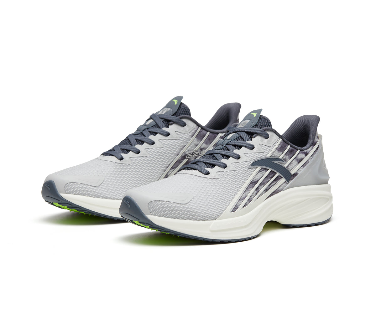 Anta Mens Running Shoes In Grey