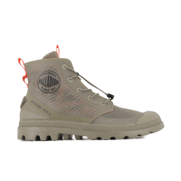 Palladium 74472 Mens Pampa Lite Travel Vt Shoes Dusky Green