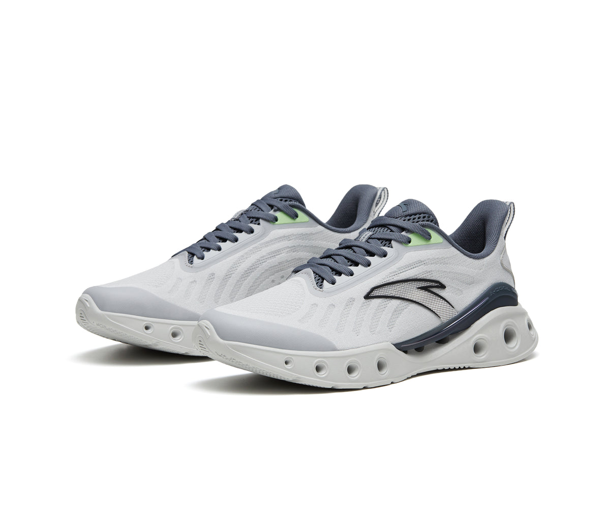 Anta Mens Running Shoes Grey