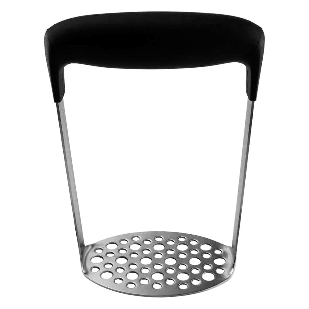 Regent Steel Kitchen Potato Masher In Black