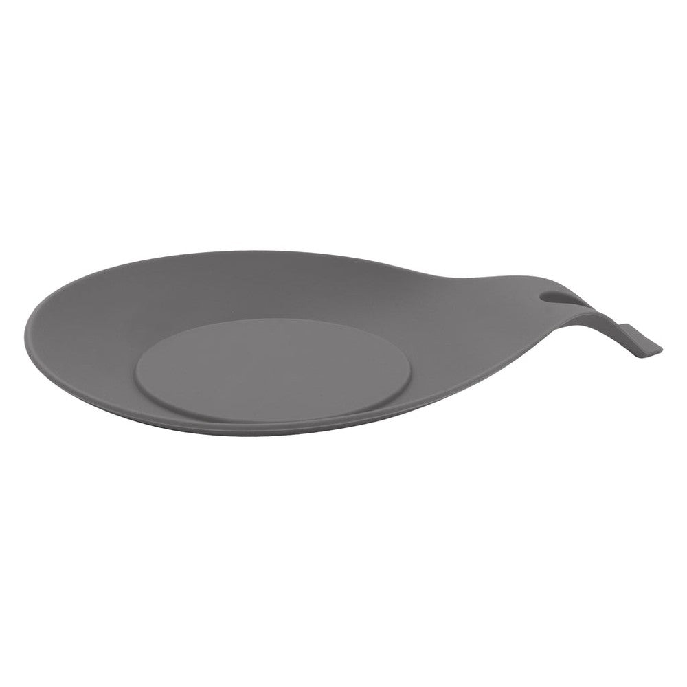 Regent Silicone Spoon Rest In Grey