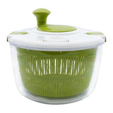 Regent Plastic Salad Spinner In Green & White