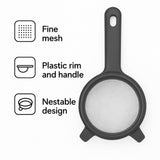 Regent Kitchen Steel Strainer with Plastic