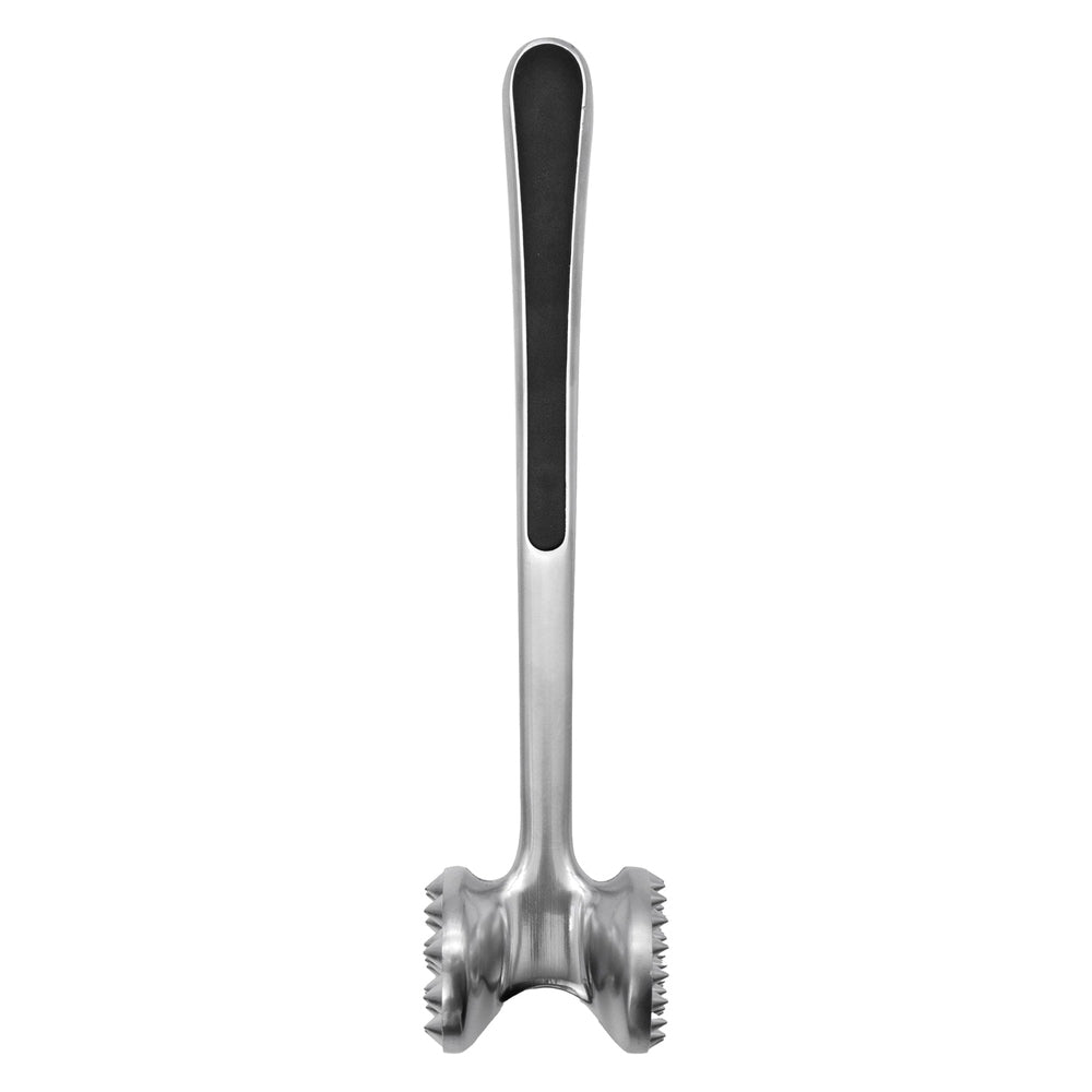 Regent Kitchen Meat Tenderizing Mallet Zinc Alloy In Sliver/Black