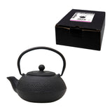 Regent Cast Iron Chinese Teapot In Black