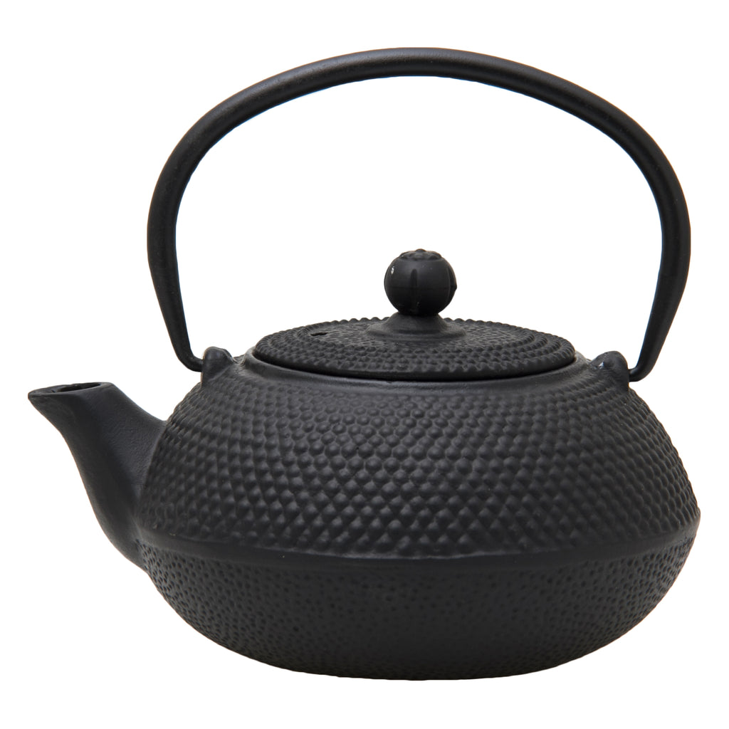 Regent Cast Iron Chinese Teapot In Black