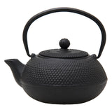 Regent Cast Iron Chinese Teapot In Black