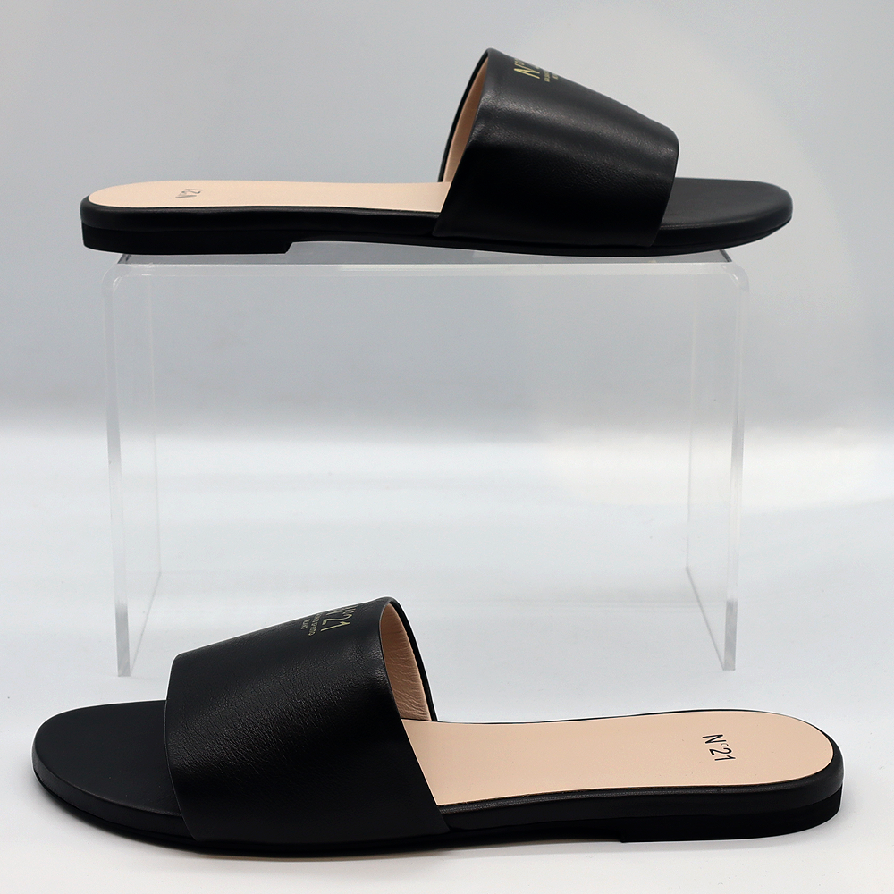 Nº21 Slip-On Sandals 23Ecpxnv15003 Black