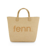 Fenn Wood Coffee Shopping Bag In Light Tan
