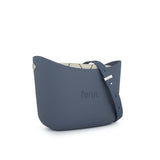 Fenn Denim Handle Tote Bag In Denim Blue