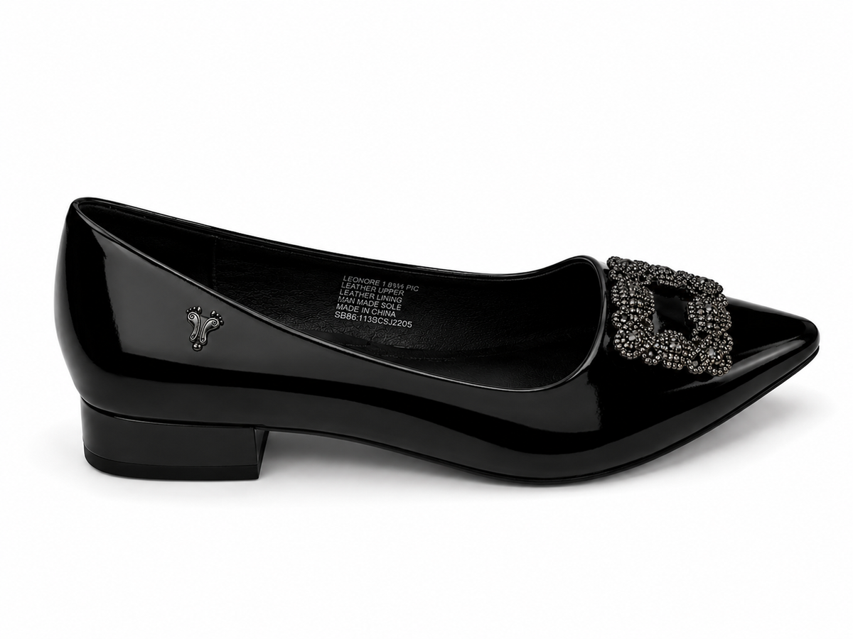 Butterfly Feet Ladies Leonore 1 Shoes In Black