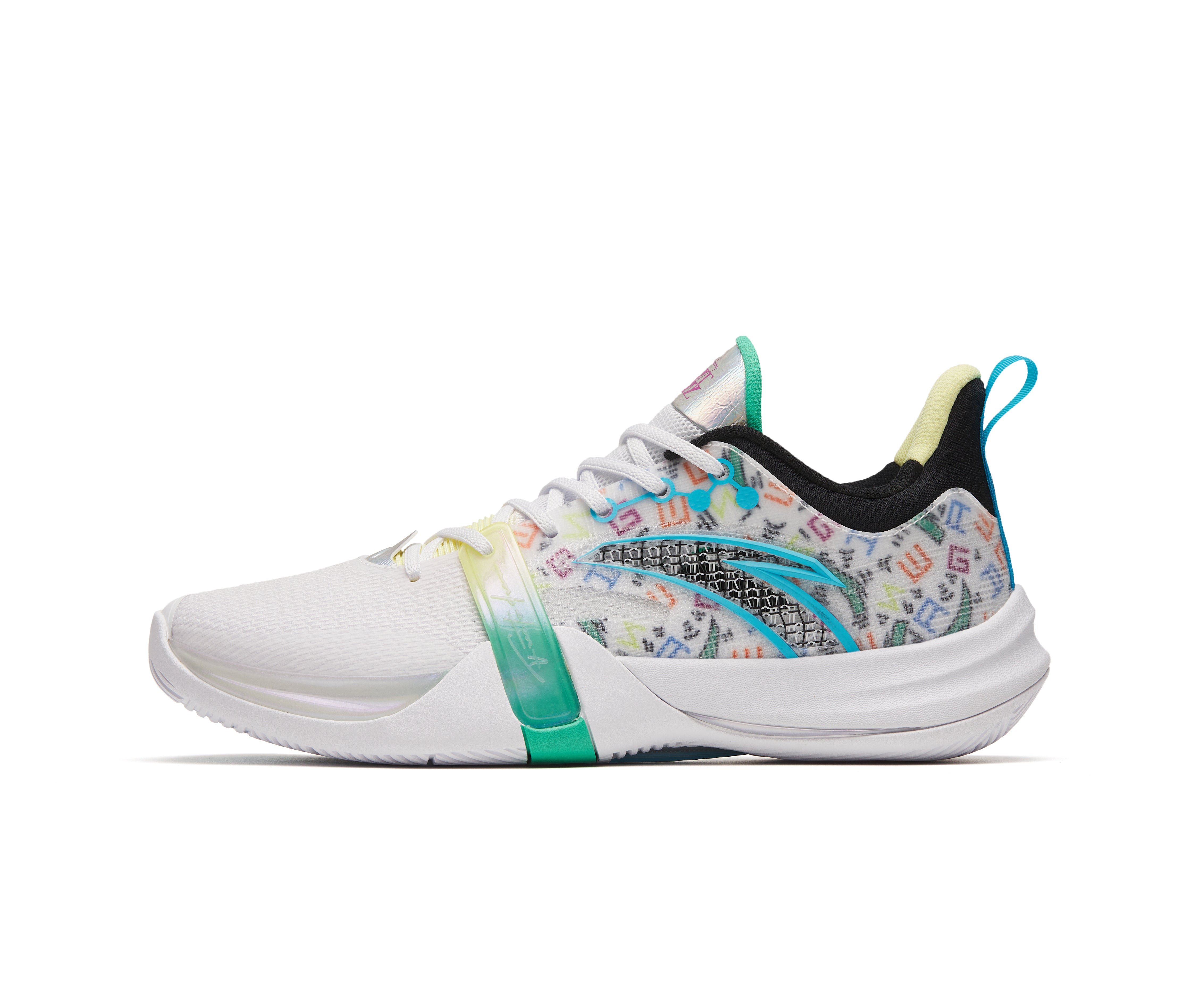 Anta Mens Z-Up 4.0 Basketball Shoes White