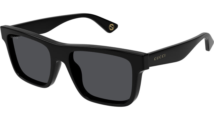 Gucci Sunglasses Gg1618S 001 Shiny Black