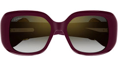 Cartier Maroon Sunglasses CT0471S